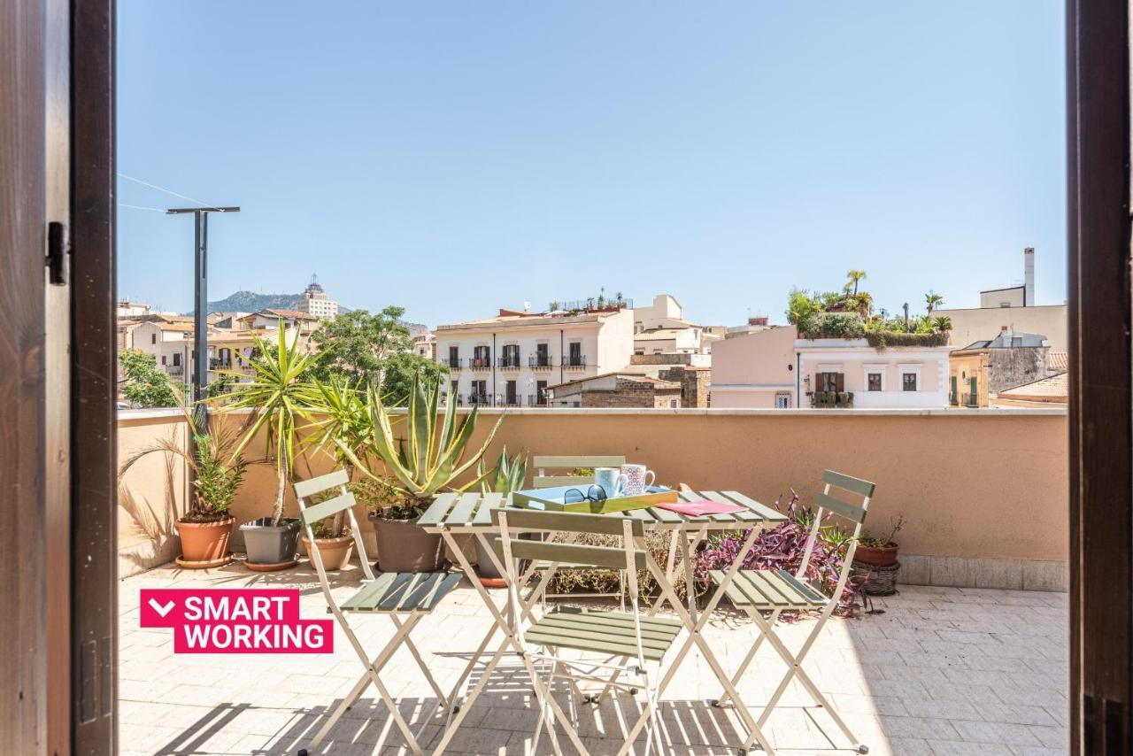 The Terrace Behind The Cathedral By Wonderful Italy Apartment Palermo Exterior photo